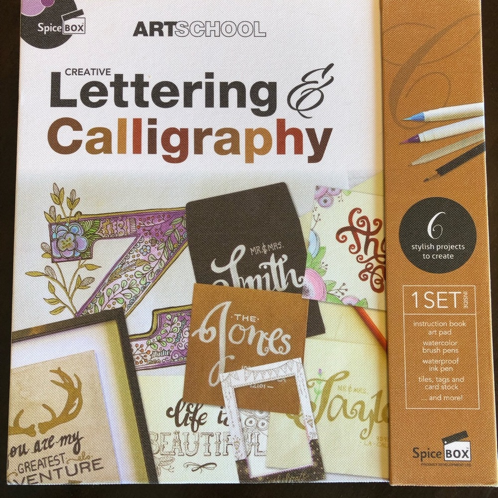Lettering and Calligraphy Kit - Unopened